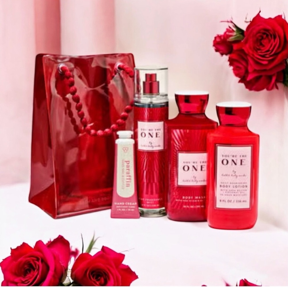 Bath & Body Set - Red